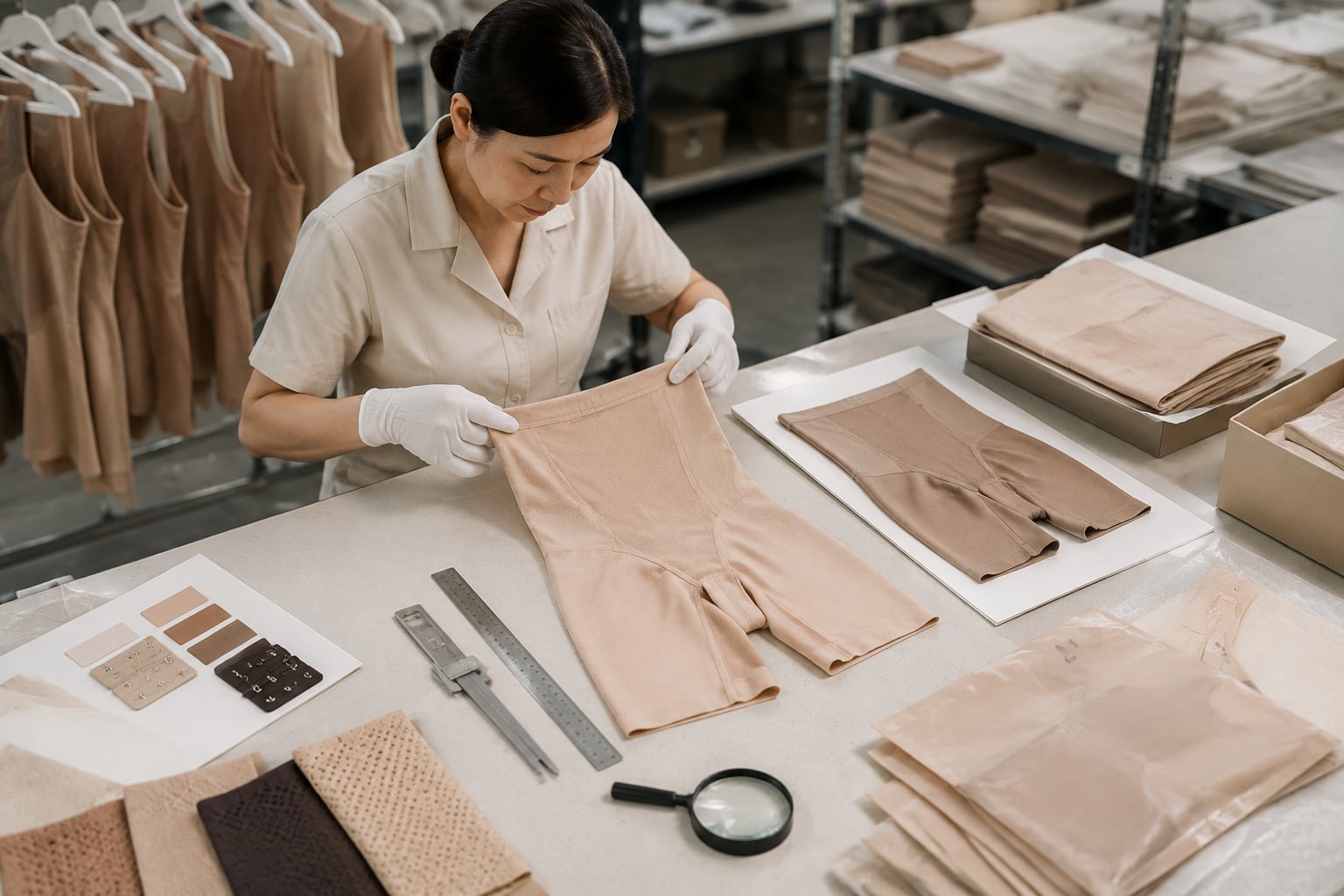 Shapewear Quality Control: From Sample to Pack