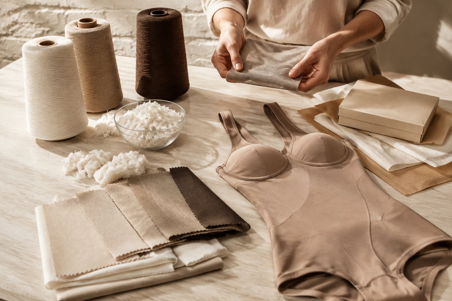 Sustainable Shapewear Manufacturing: Materials, Proof and Claims